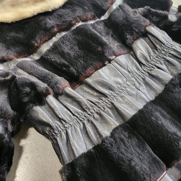 Vintage black mink fur jacket Women's small - Picture 8 of 8